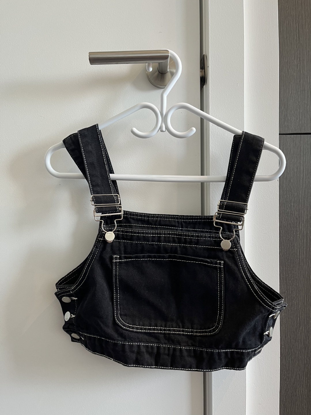 Korean style Denim overall top