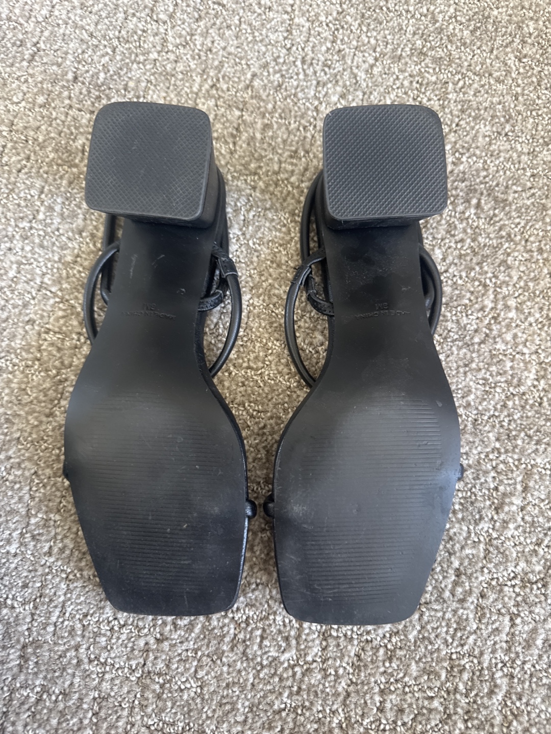 Steve Madden Black Square Toe Heels - photo 3