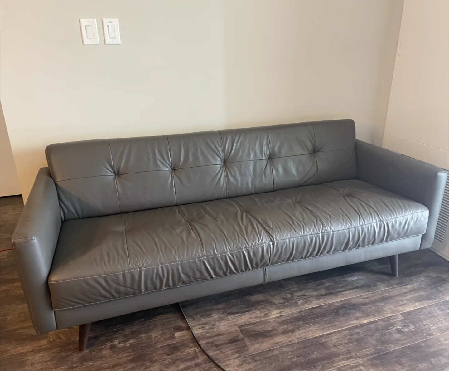 Italian Genuine Leather Sofa from Leon’s image indicator(2)