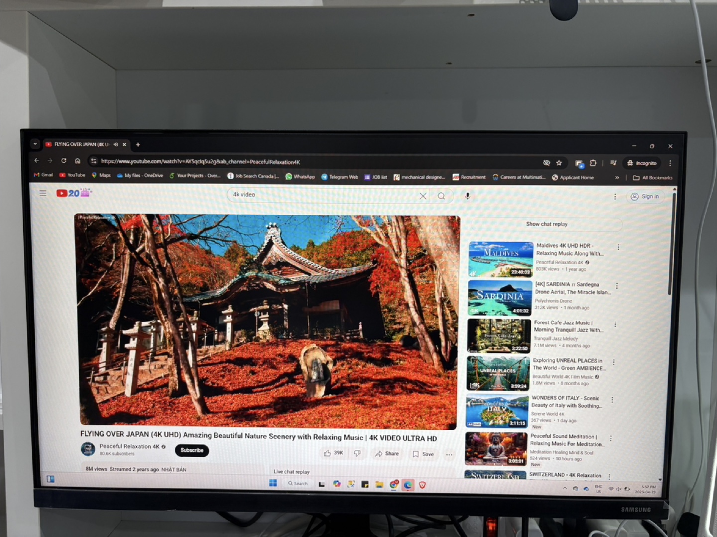 Samsung 24" FHD LED Monitor