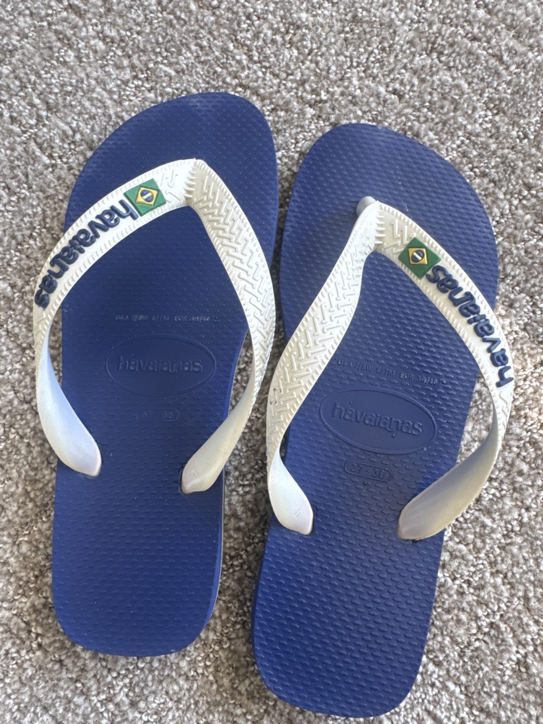 Havaianas Flip Flops Size 37/38