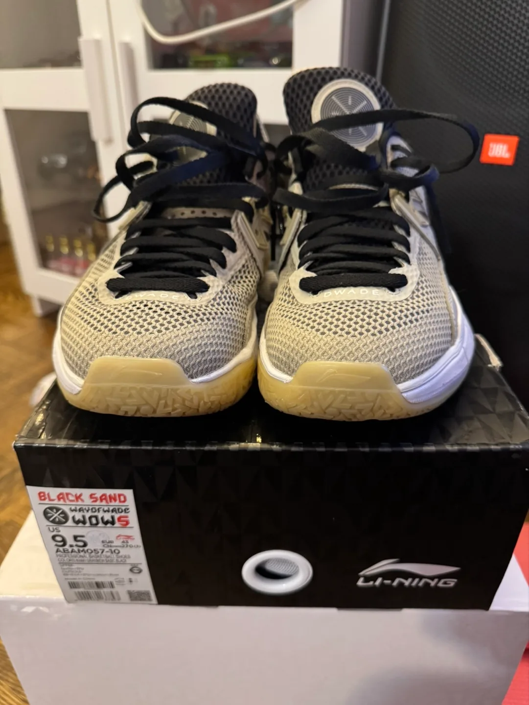 Li-Ning Way of Wade WOW 5 Black Sand Basketball Shoes - Size 9.5 image indicator(2)