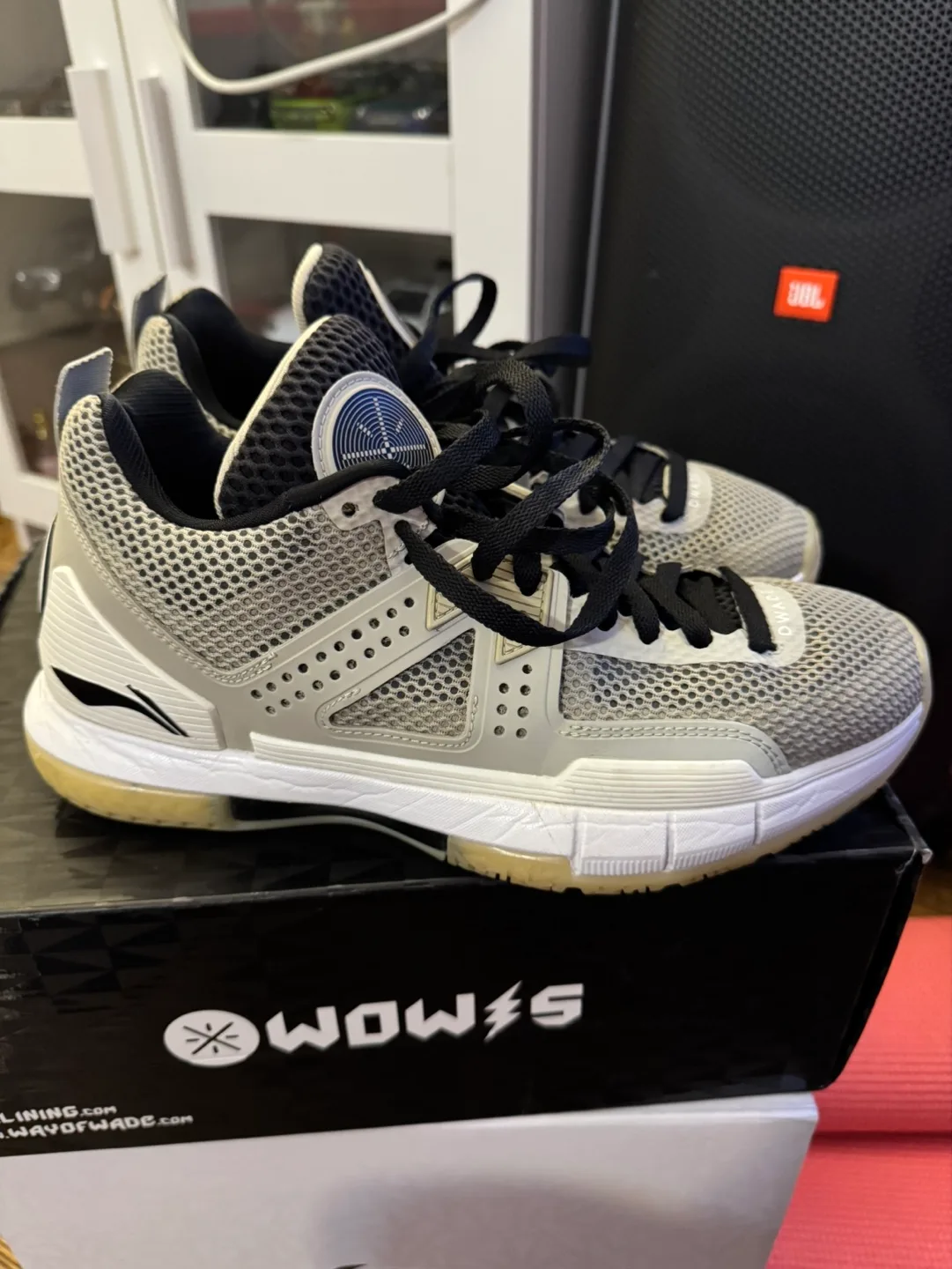 Li-Ning Way of Wade WOW 5 Black Sand Basketball Shoes - Size 9.5 image indicator(3)