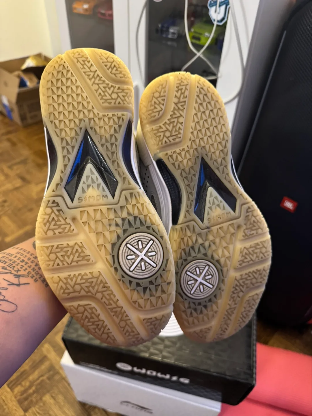 Li-Ning Way of Wade WOW 5 Black Sand Basketball Shoes - Size 9.5 image indicator(7)