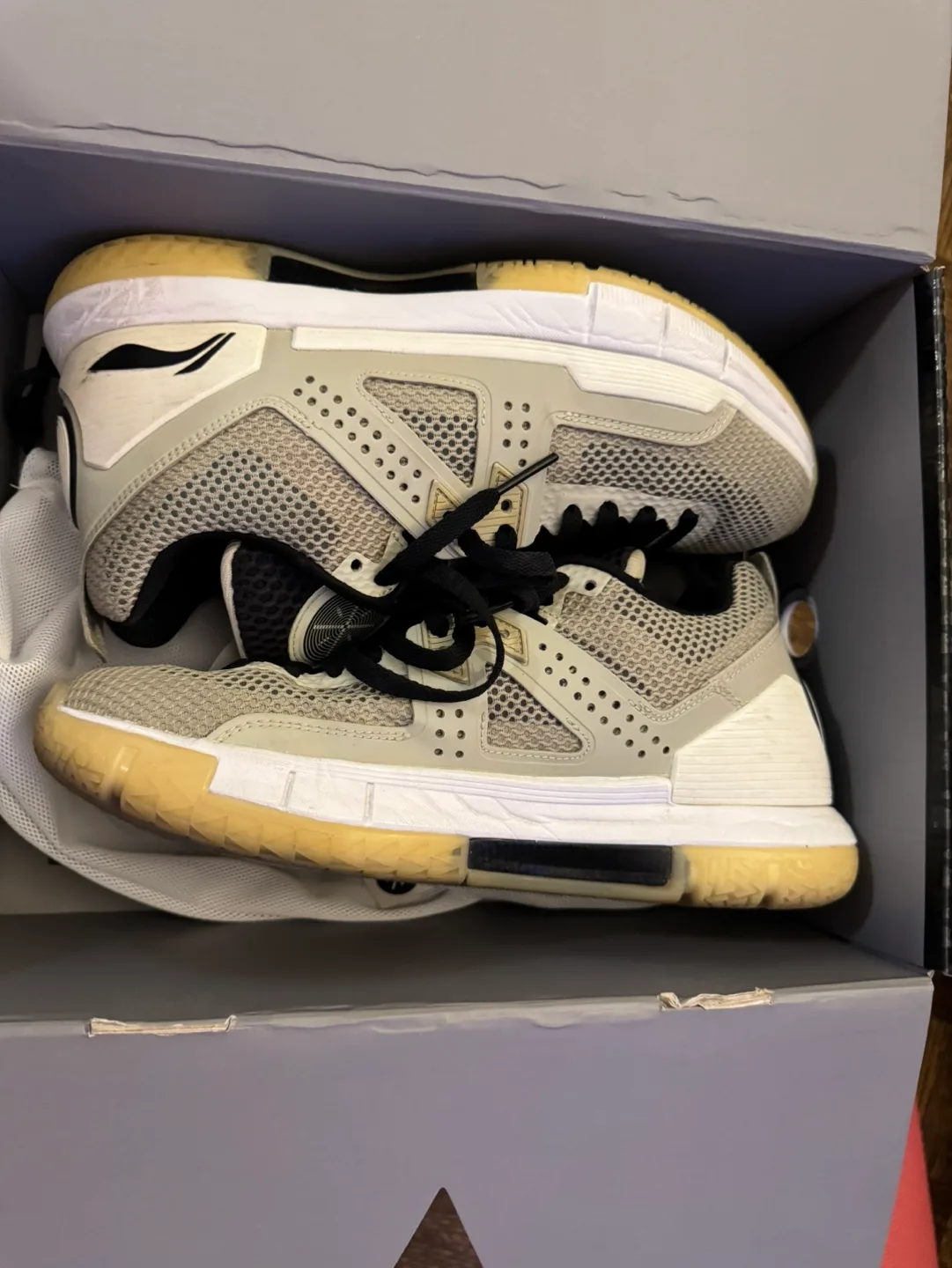 Li-Ning Way of Wade WOW 5 Black Sand Basketball Shoes - Size 9.5 image indicator(9)