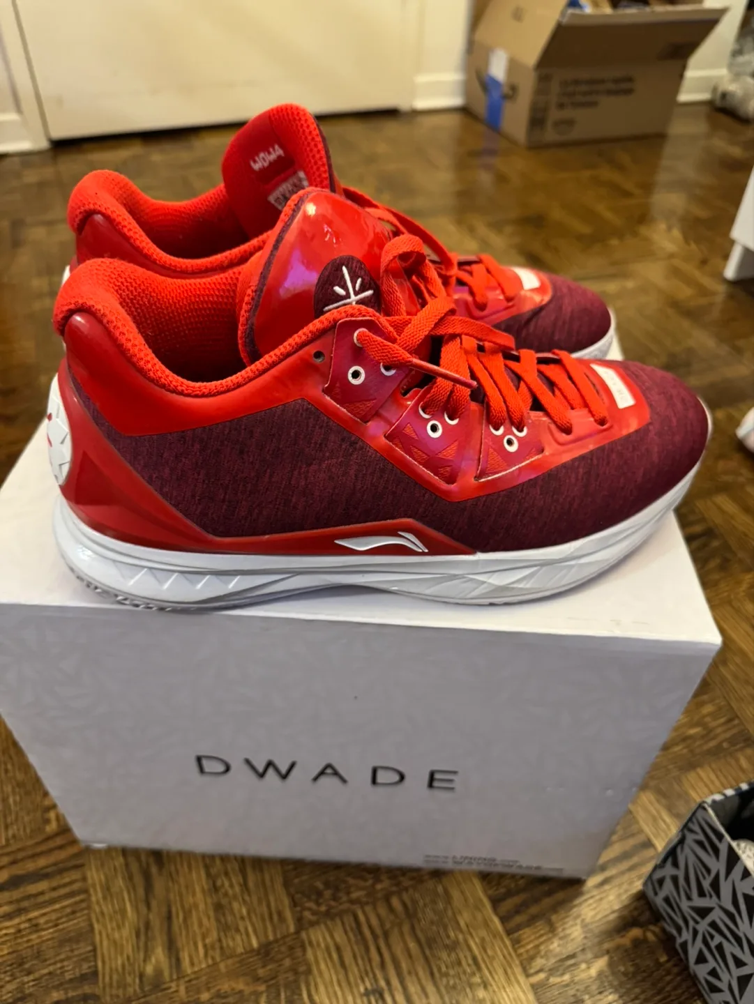 Li-Ning Way of Wade 4 Basketball Shoes - Red image indicator(3)