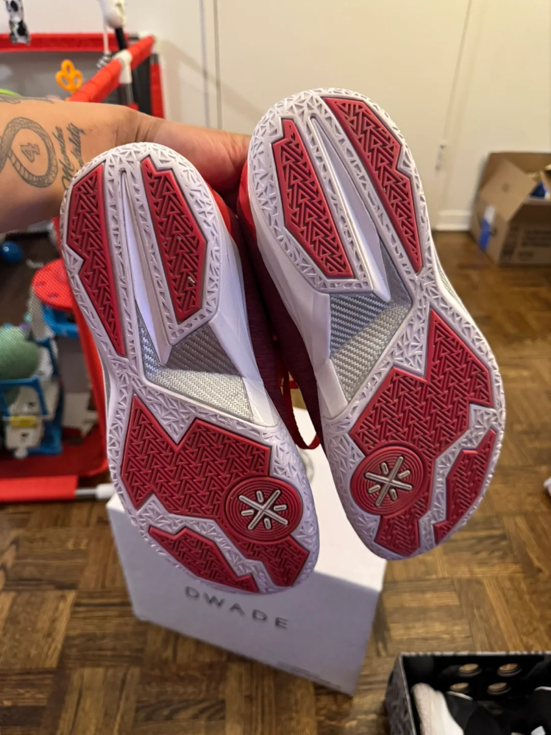 Li-Ning Way of Wade 4 Basketball Shoes - Red image indicator(6)