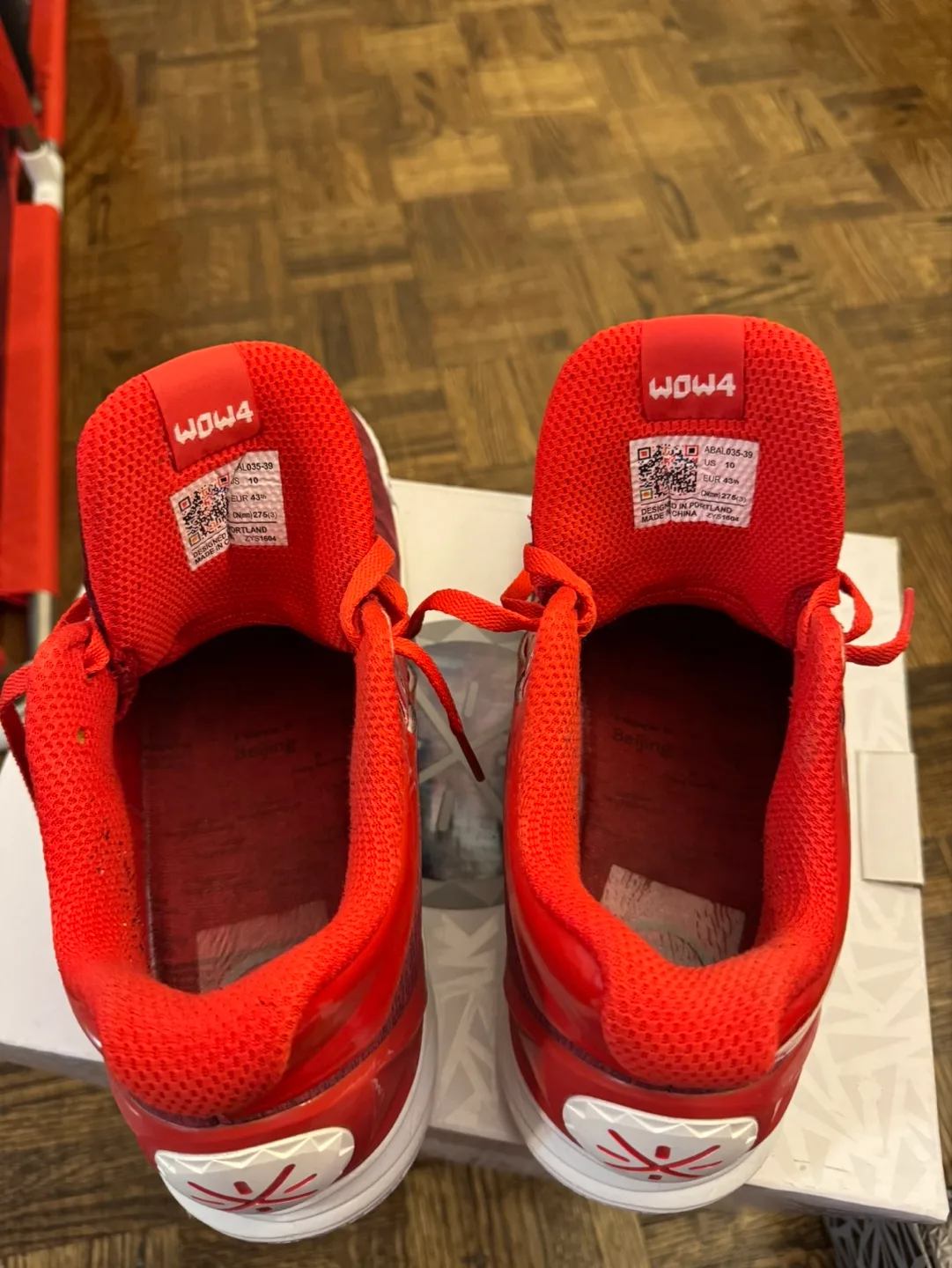 Li-Ning Way of Wade 4 Basketball Shoes - Red image indicator(5)