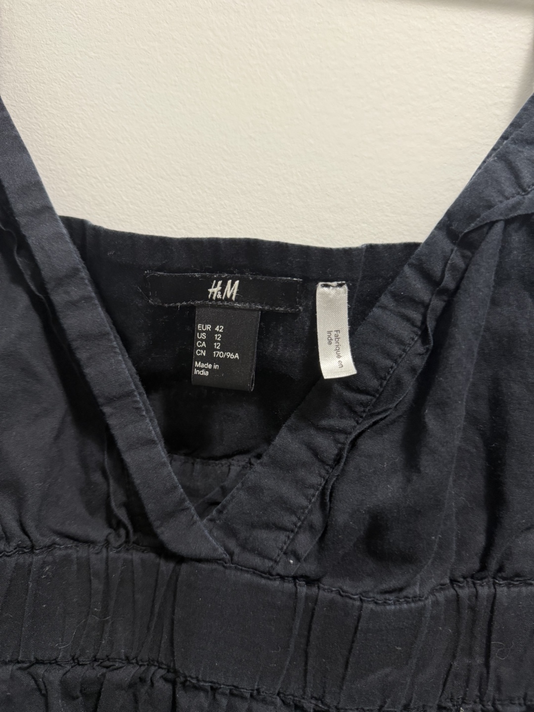Black H&M Sundress Size 12 - photo 2