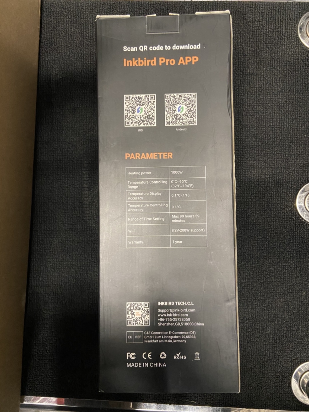 Inkbird Smart WiFi Sous Vide Cooker 🧡 - photo 3