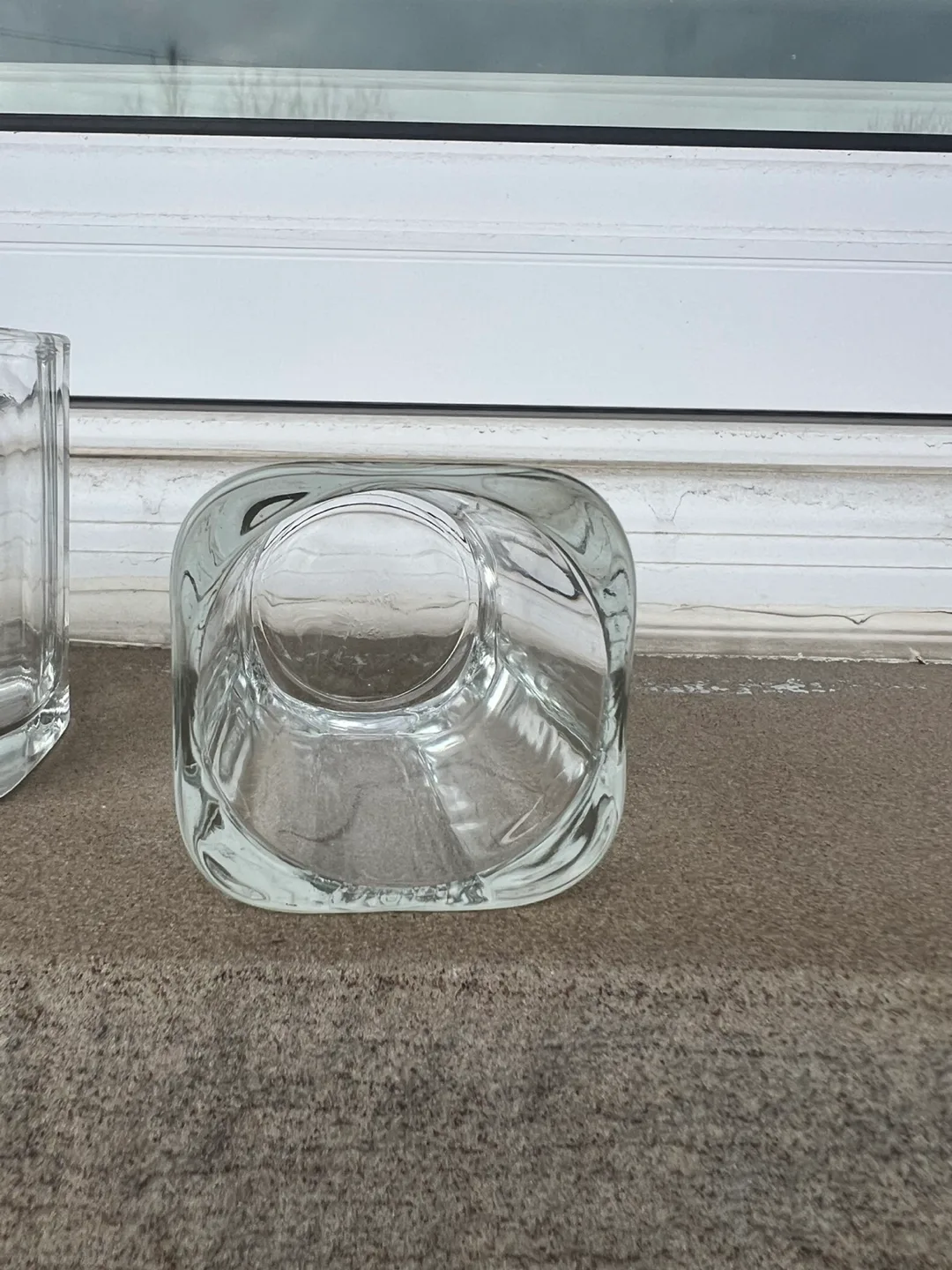 Many Square Glass Shot Glasses or tea lights $.50cents ! image indicator(2)