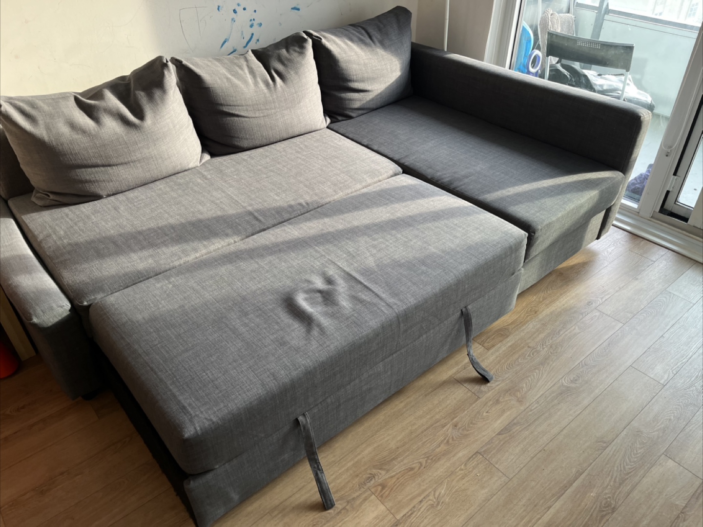 IKEA Friheten Corner Sofa Bed - Grey