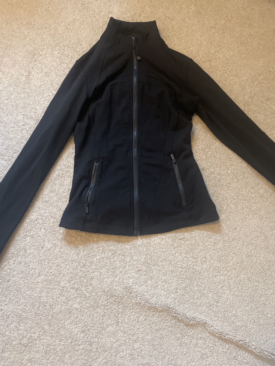 Lululemon Black Scuba Zip-Up Jacket