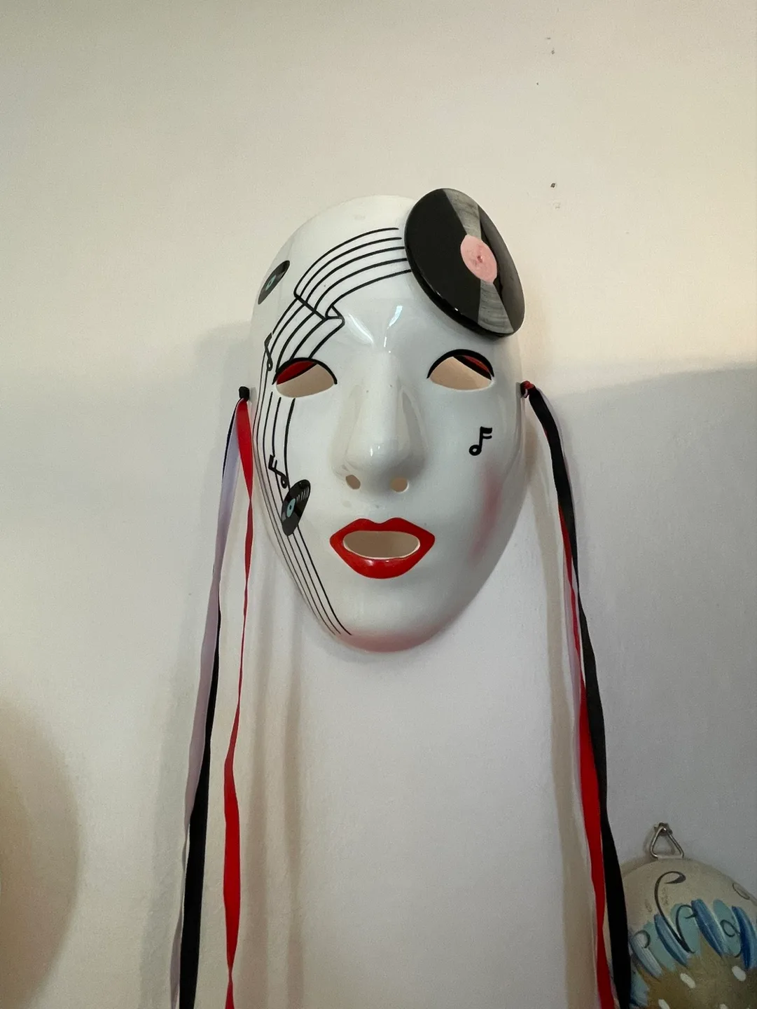 Musical Mask Wall Hanging thumbnail