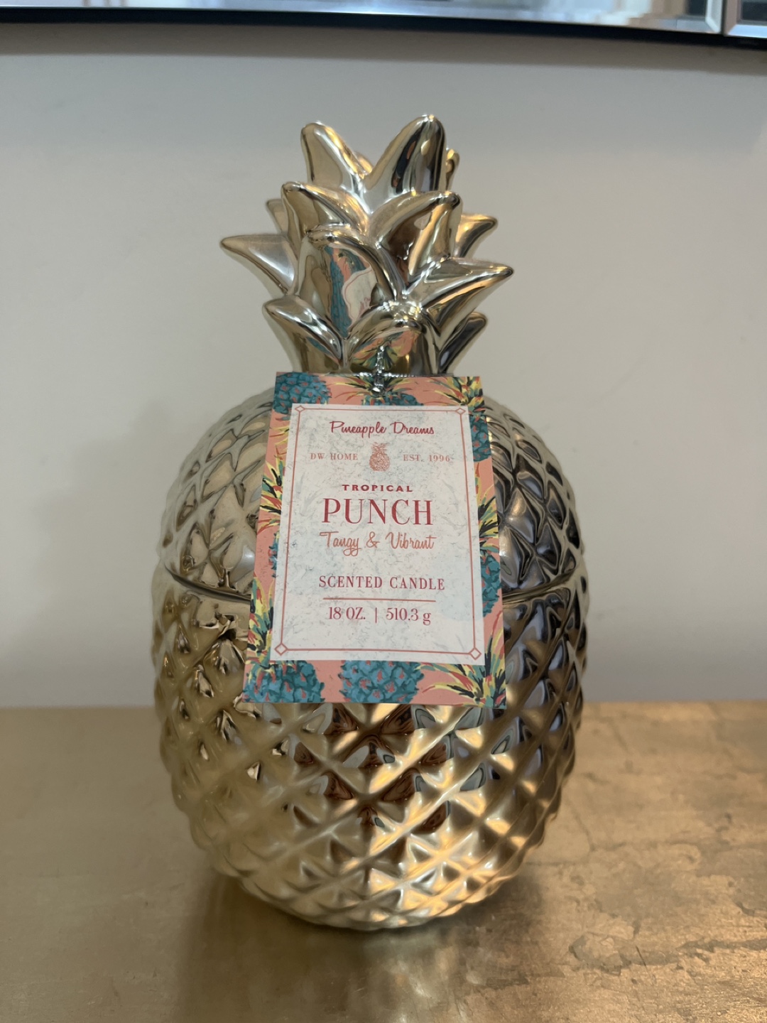 Pineapple Dreams Tropical Punch Scented Candle