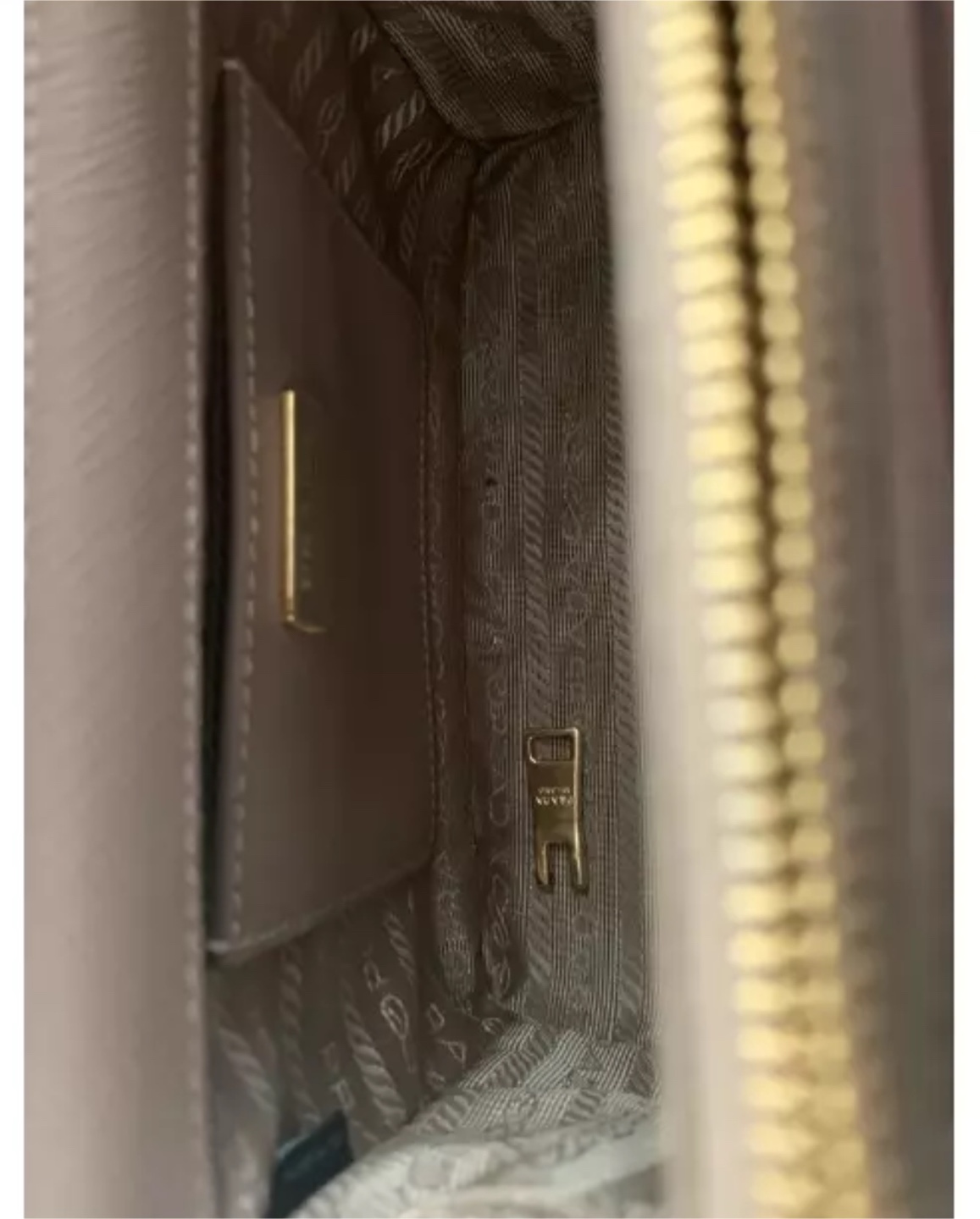 Authentic Prada Saffiano Leather Mini Handbag - photo 5
