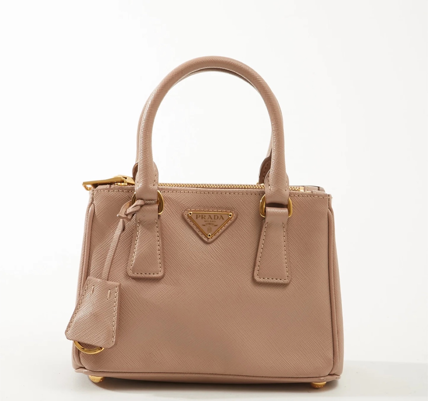 Authentic Prada Saffiano Leather Mini Handbag