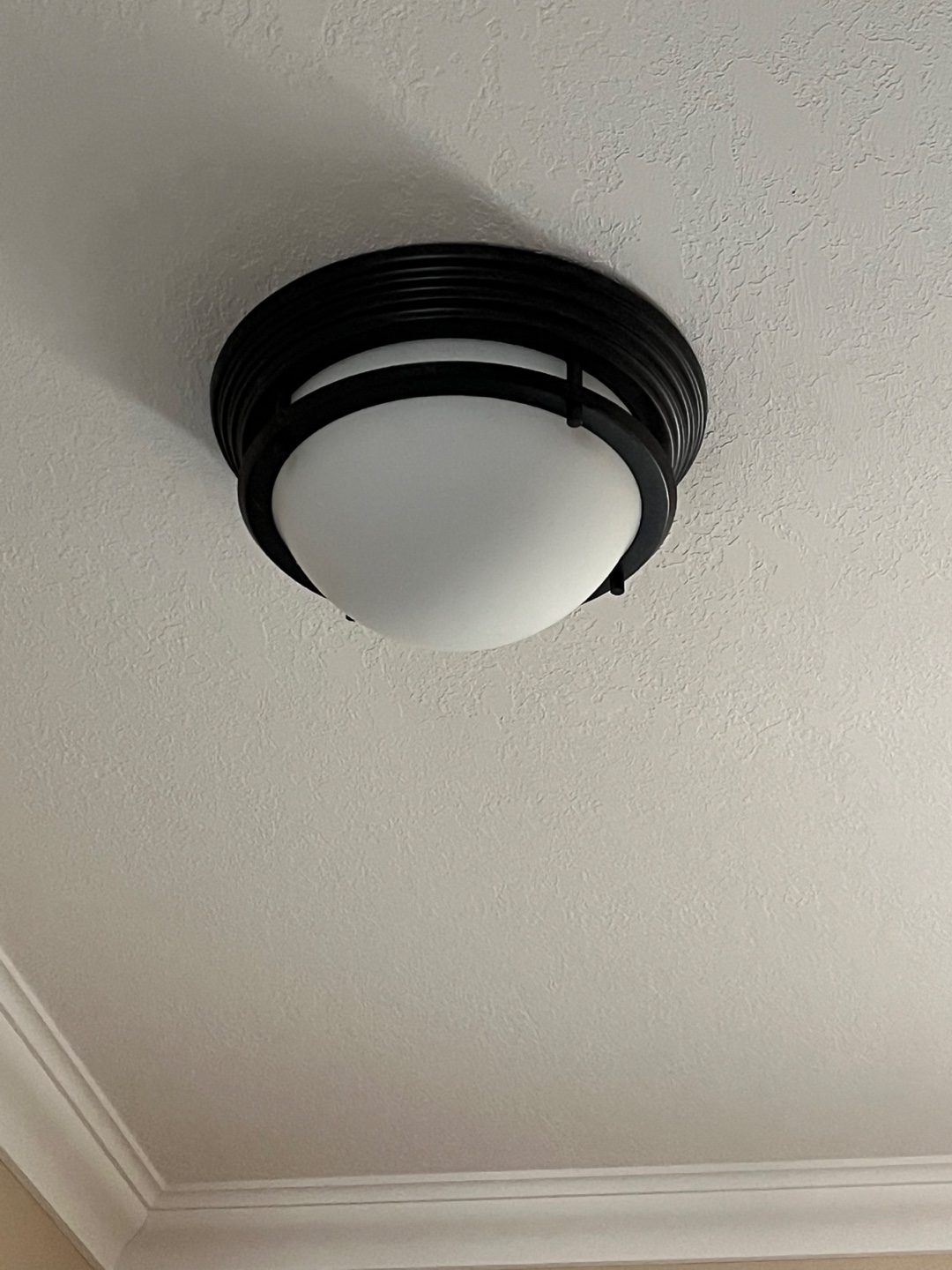 Three Flush Mount Ceiling Lights 🧡