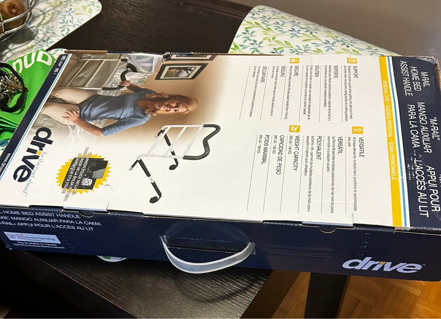 Drive Medical M-Rail Home Bed Assist Handle image indicator(2)