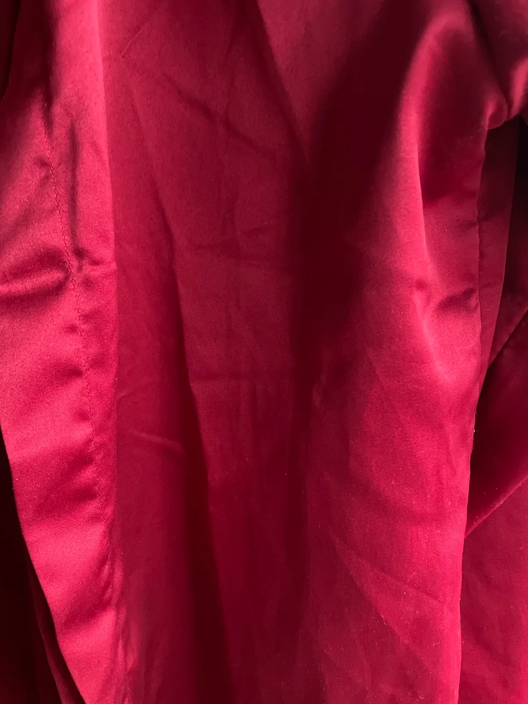 Burgundy Satin Shirt image indicator(2)