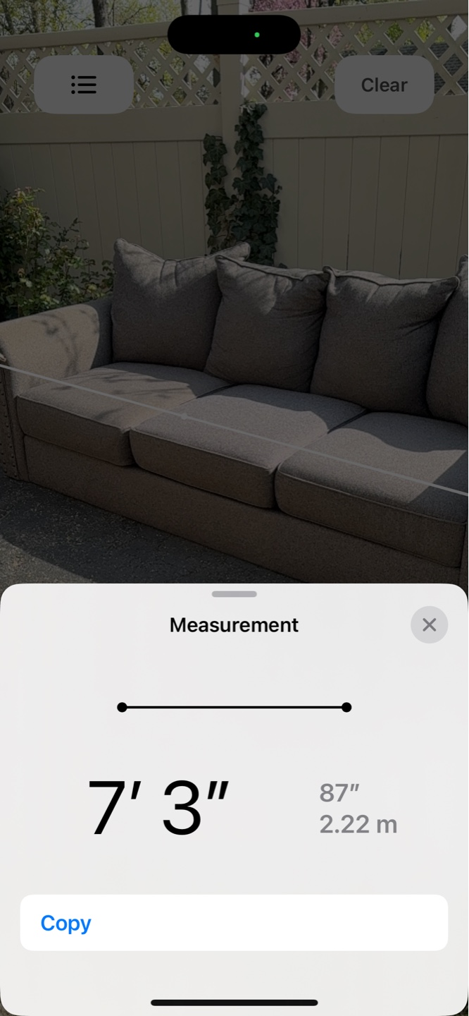 Gray Sofa 87" Long - photo 4