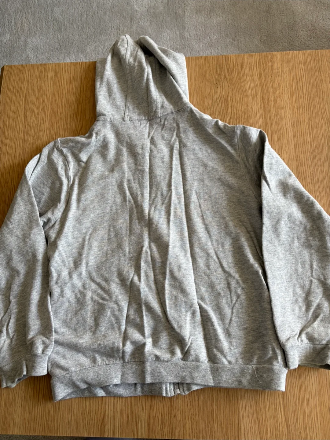 Girls' Grey Zip-Up Hoodie image indicator(2)
