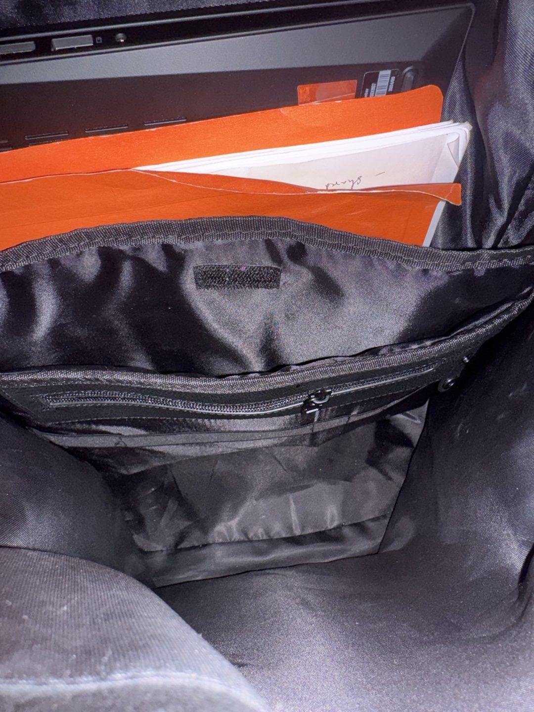 Original Zara Black Faux Leather Laptop Backpack - photo 5