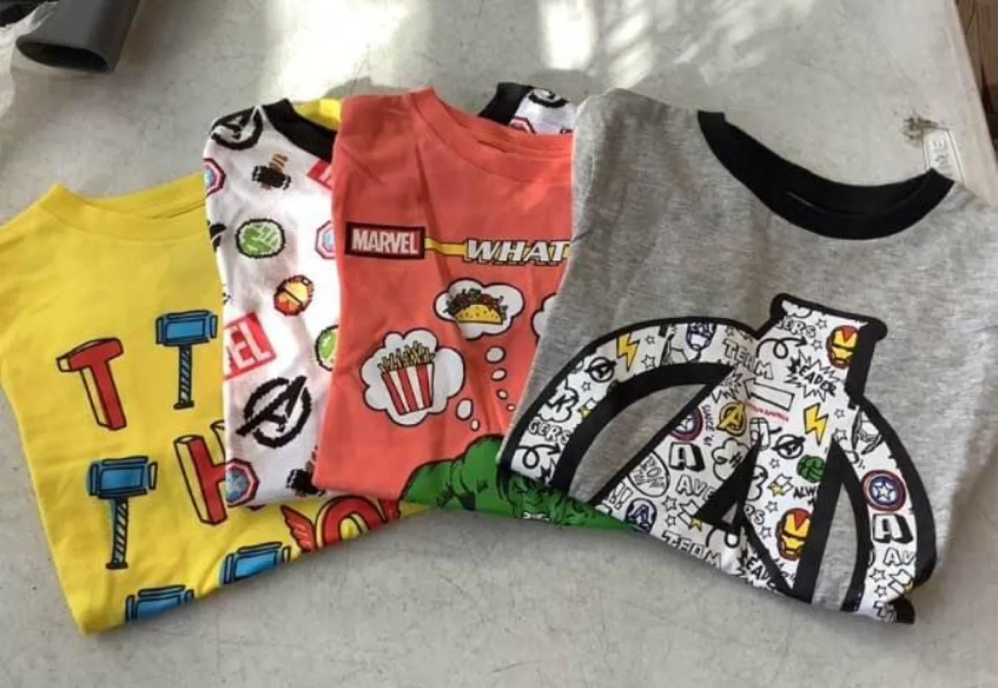 Marvel Toddler 4-Pack T-Shirts, Size 2T image indicator(4)