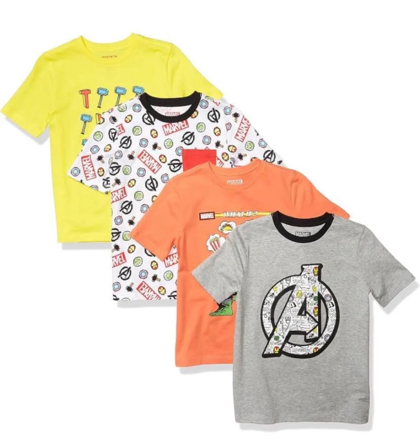 Marvel Toddler 4-Pack T-Shirts, Size 2T image indicator(6)