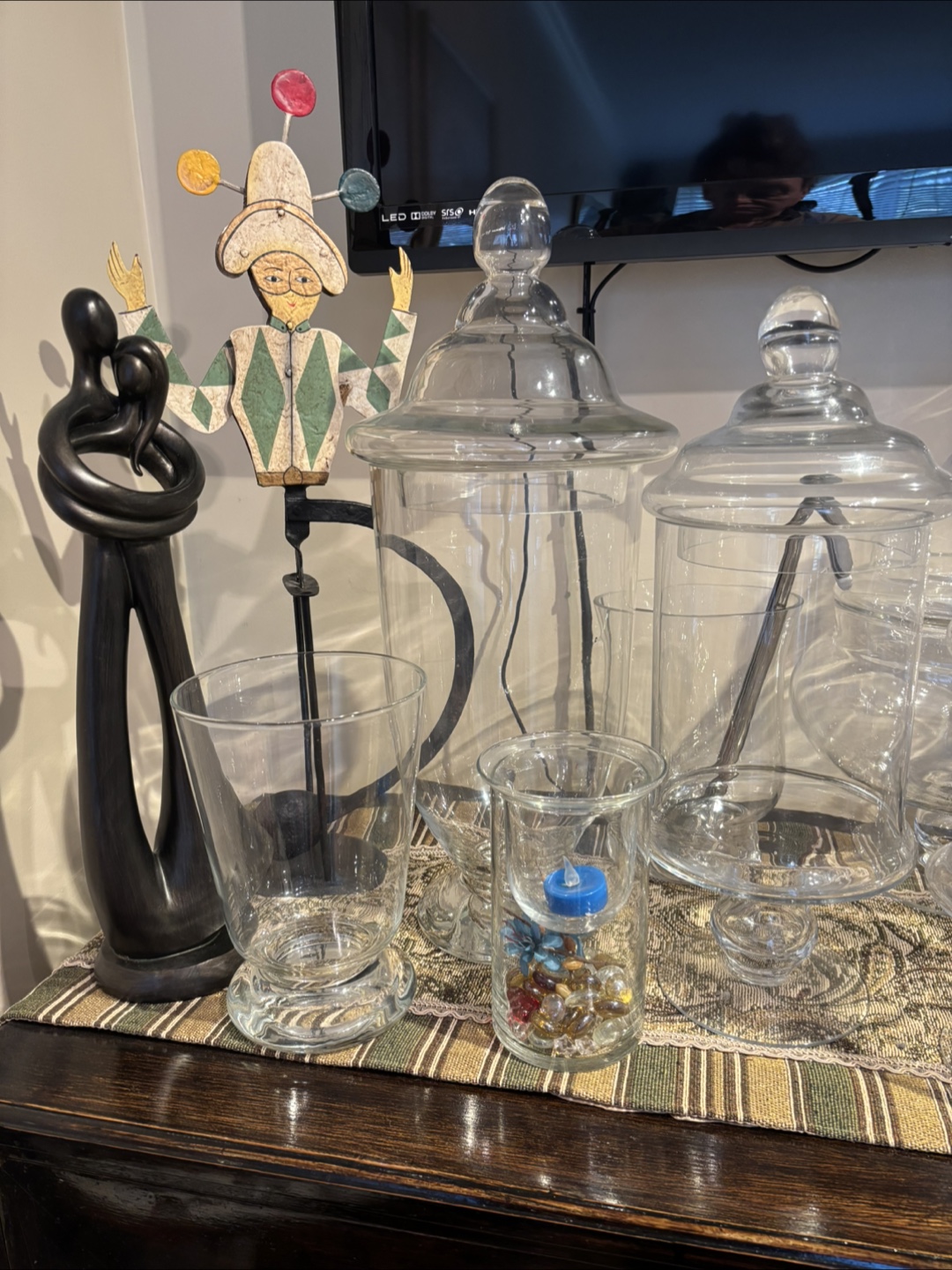 Glass Candy Jars and Containers - Set of 8 - photo 4