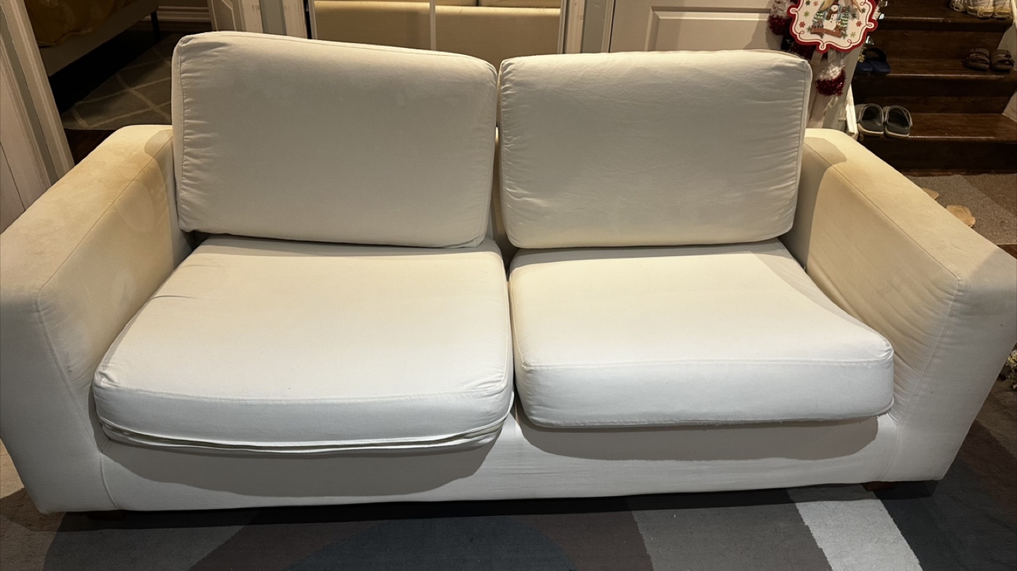 Two-Seater Sofa - Off-White