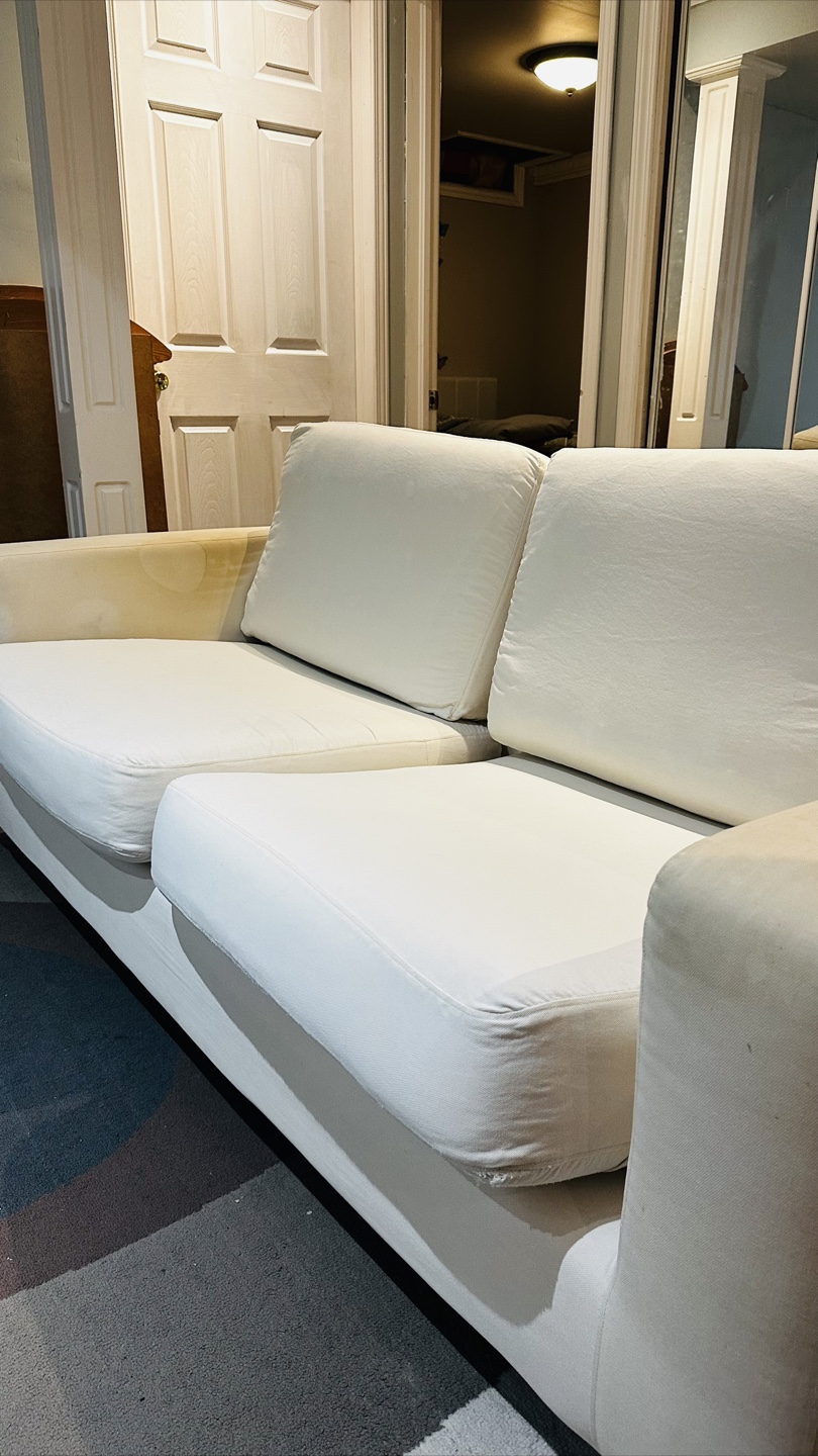 Two-Seater Sofa - Off-White - photo 3