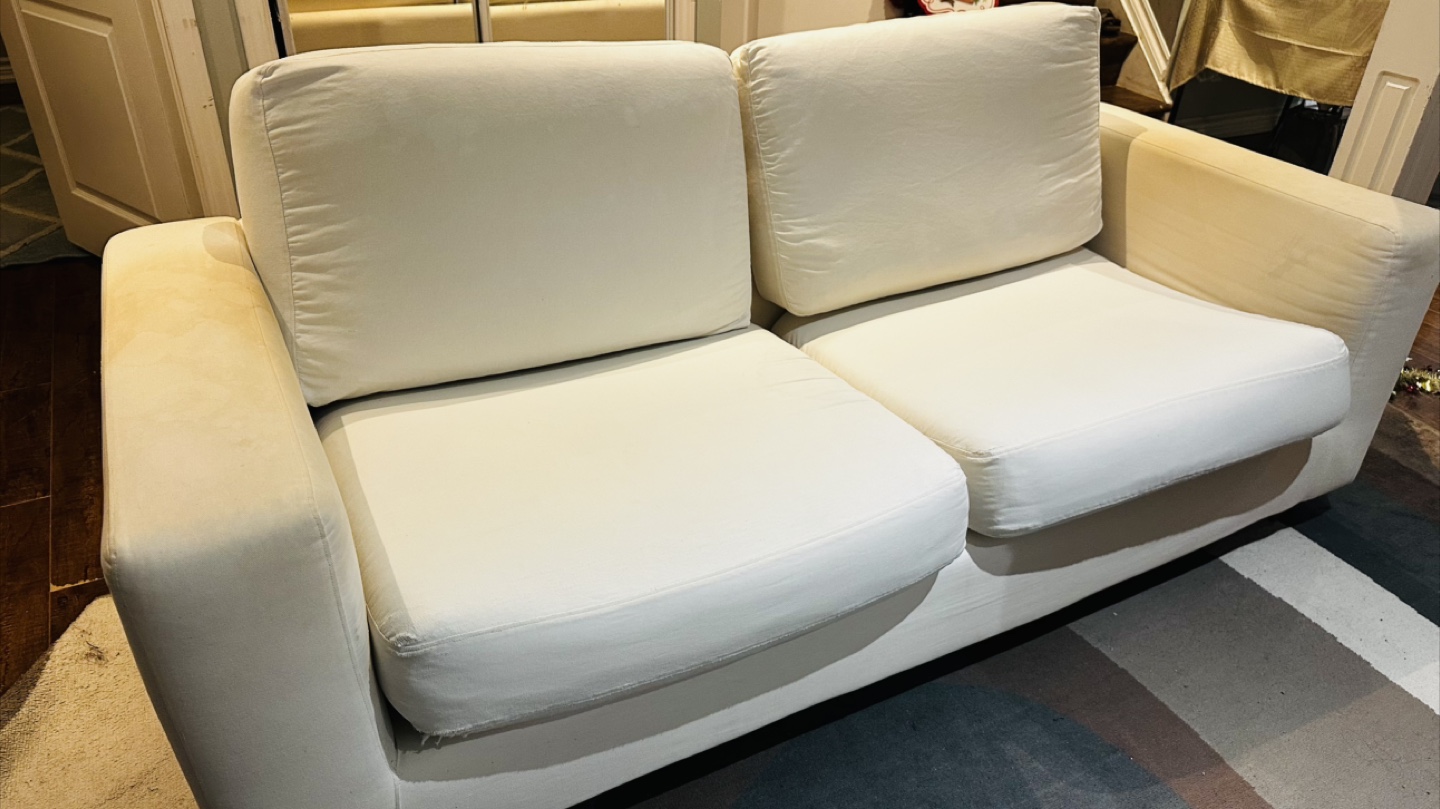 Two-Seater Sofa - Off-White - photo 2