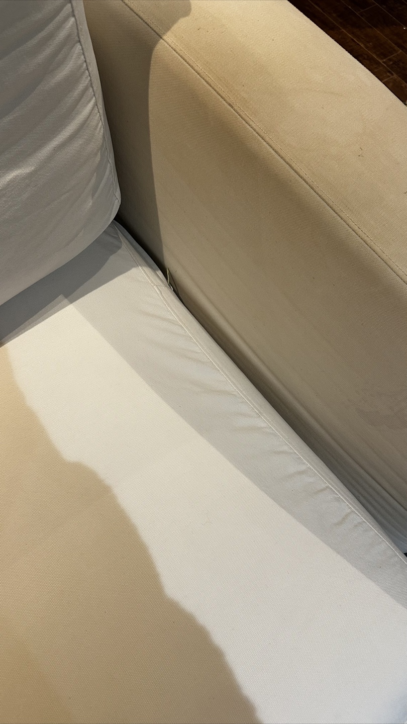 Two-Seater Sofa - Off-White - photo 5
