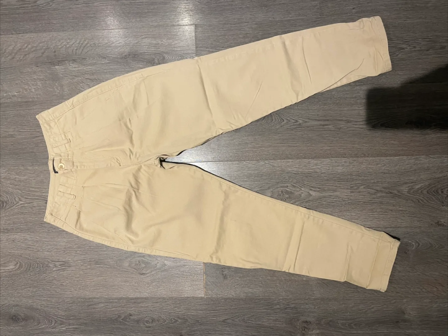 Beige mom pants thumbnail
