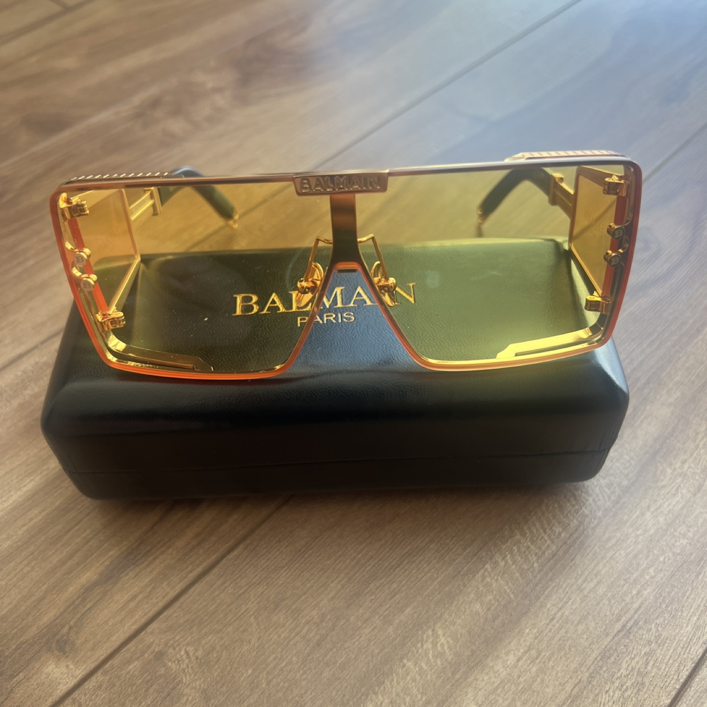Balmain Wonder Boy Oversized Square Frame Sunglasses - photo 5