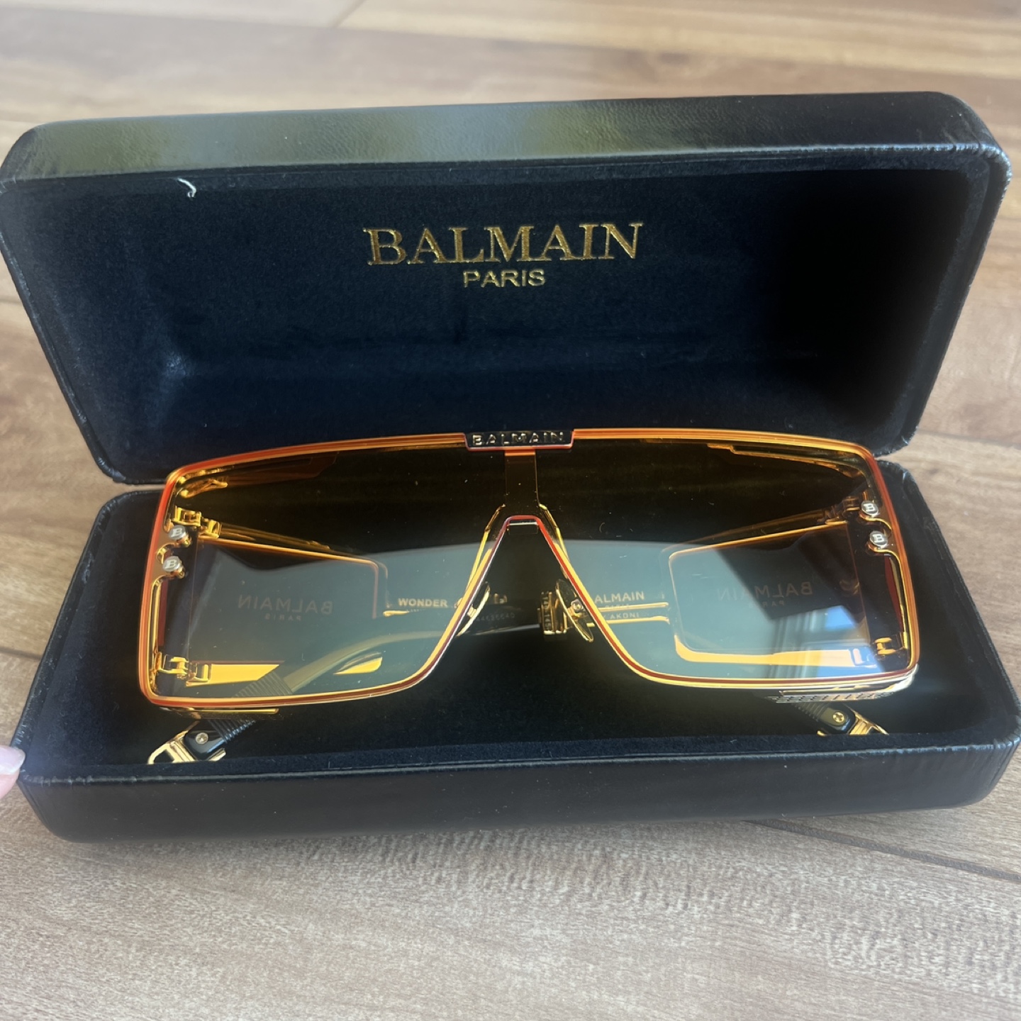 Balmain Wonder Boy Oversized Square Frame Sunglasses - photo 2
