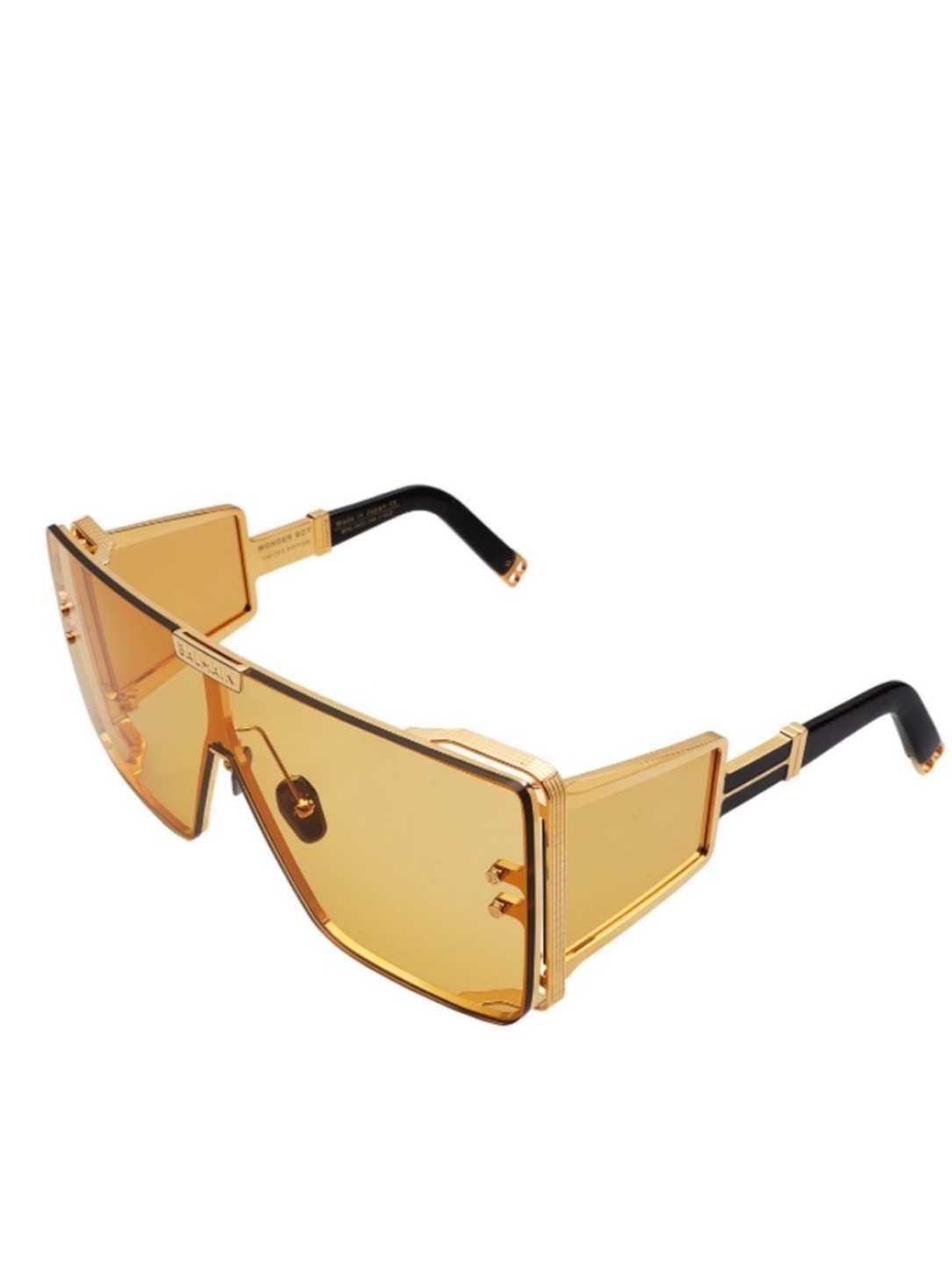 Balmain Wonder Boy Oversized Square Frame Sunglasses