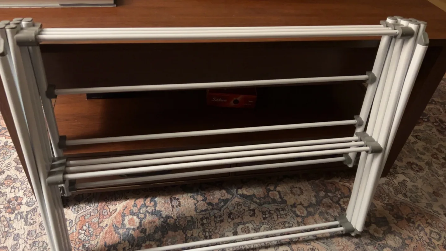 Foldable Clothes Drying Rack thumbnail