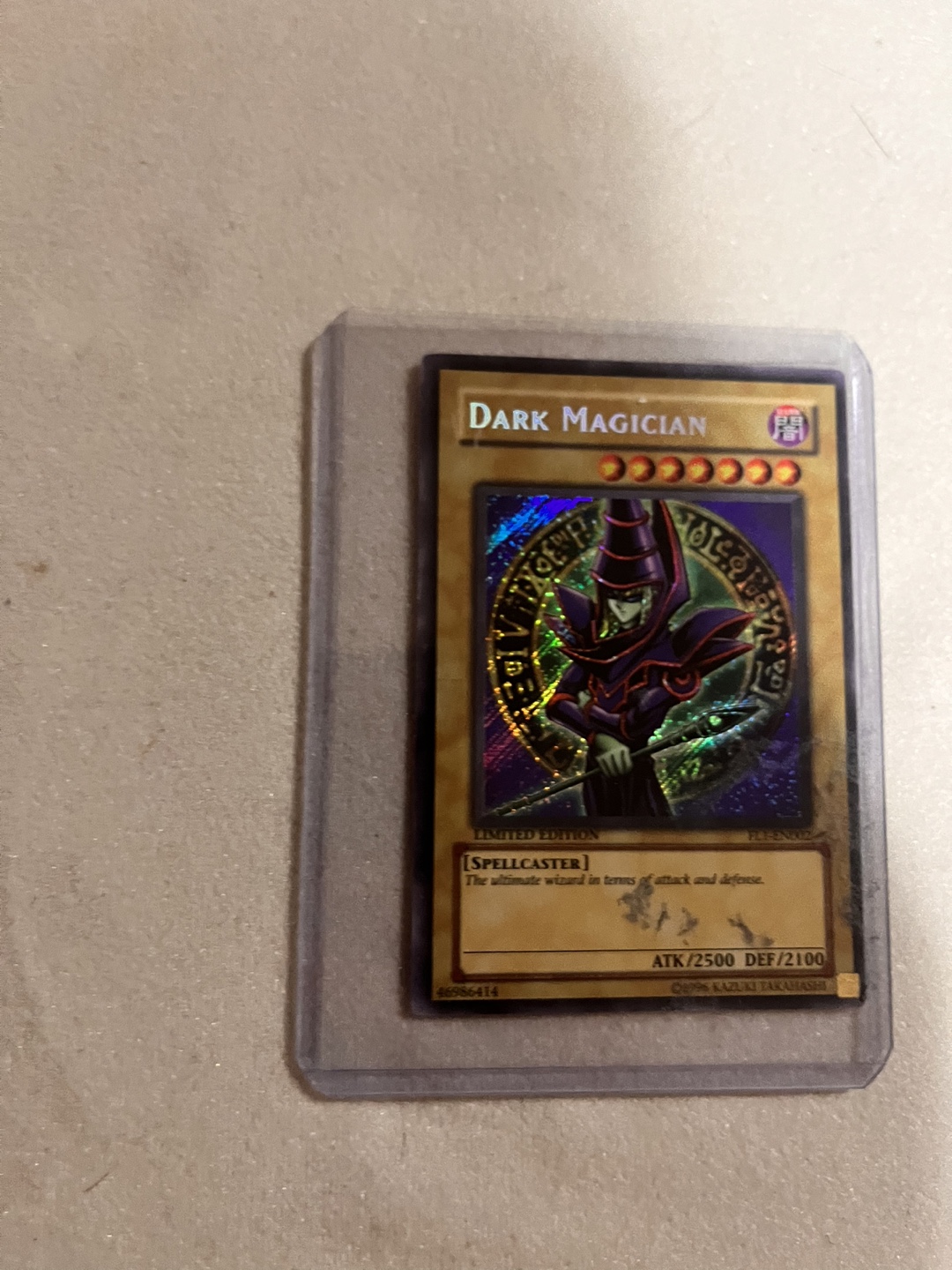 Yu-Gi-Oh! Dark Magician Limited Edition Card