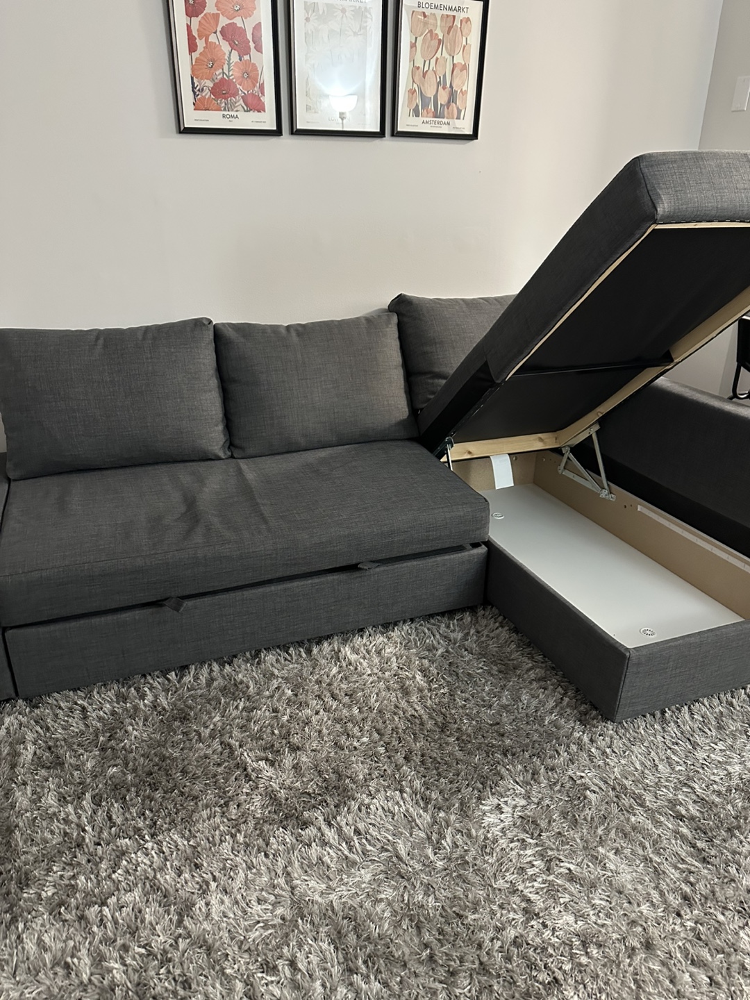 FRIHETEN Corner Sofa-bed with Storage - photo 4