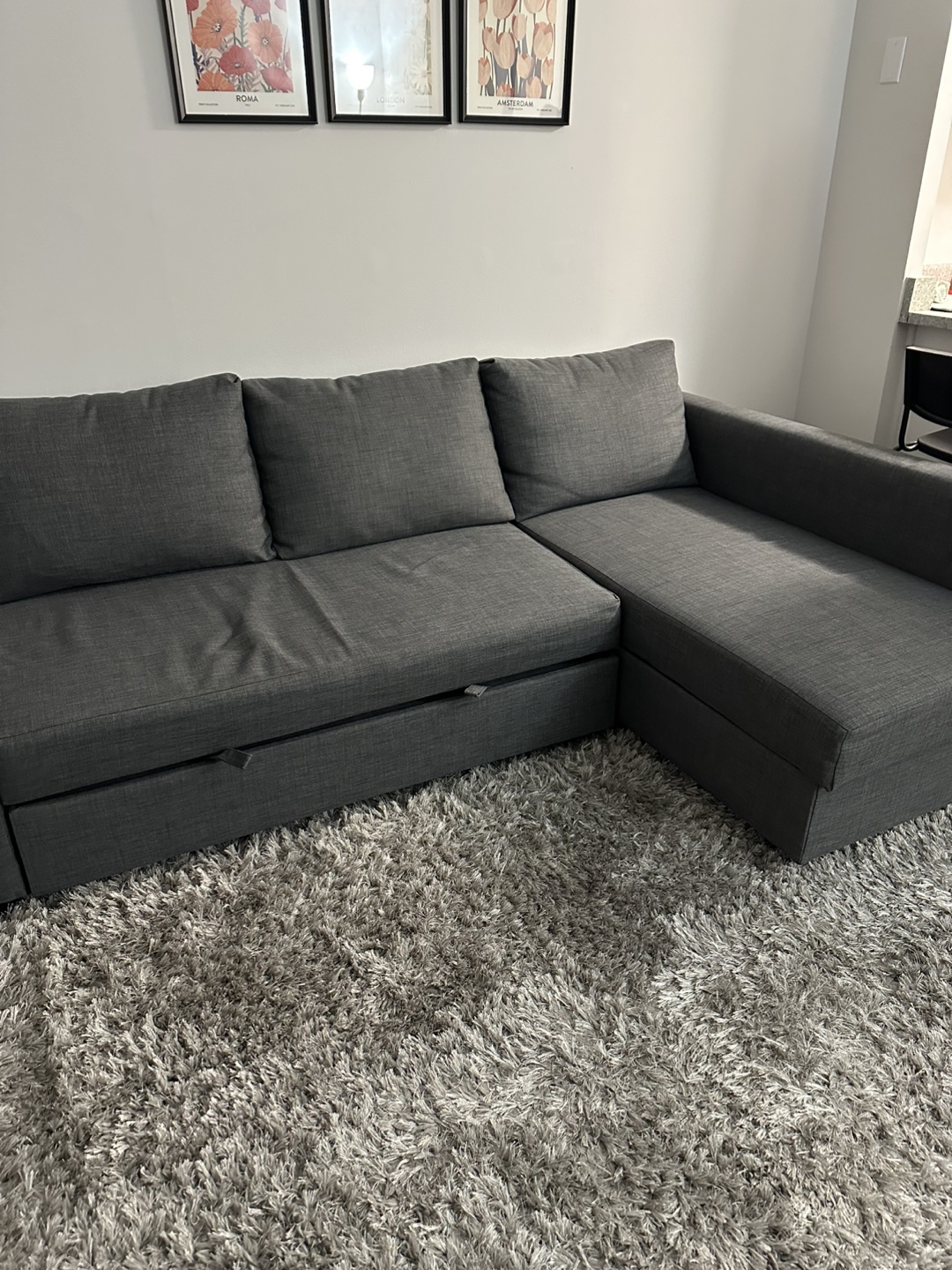FRIHETEN Corner Sofa-bed with Storage - photo 2