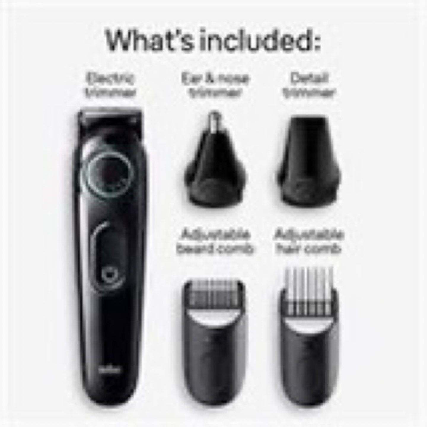 Braun All-In-One Style 3 3450, 5-in-1 Trimmer, 40 Lengths - photo 2