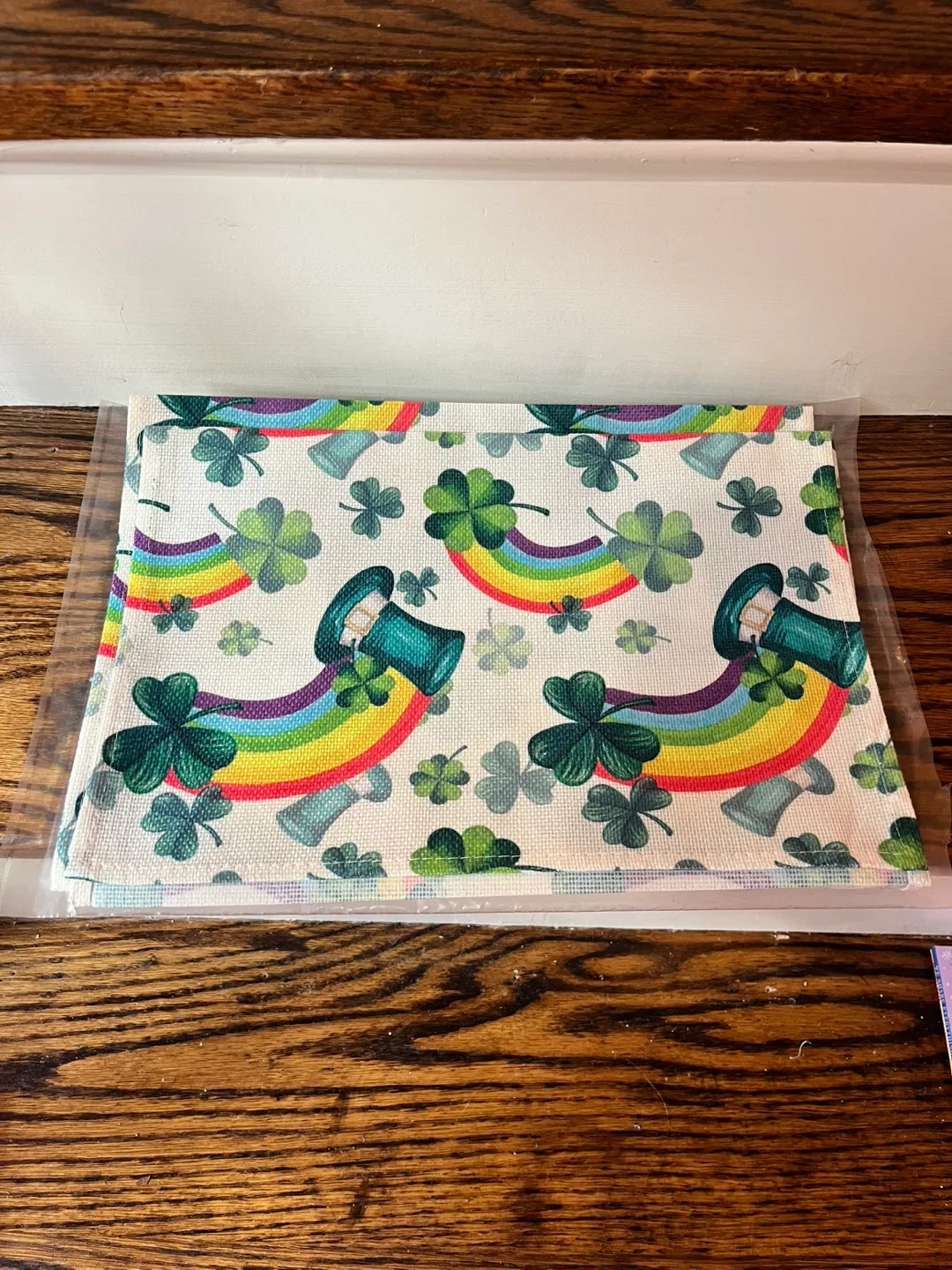 6ft long St. Patrick's Day table runner thumbnail