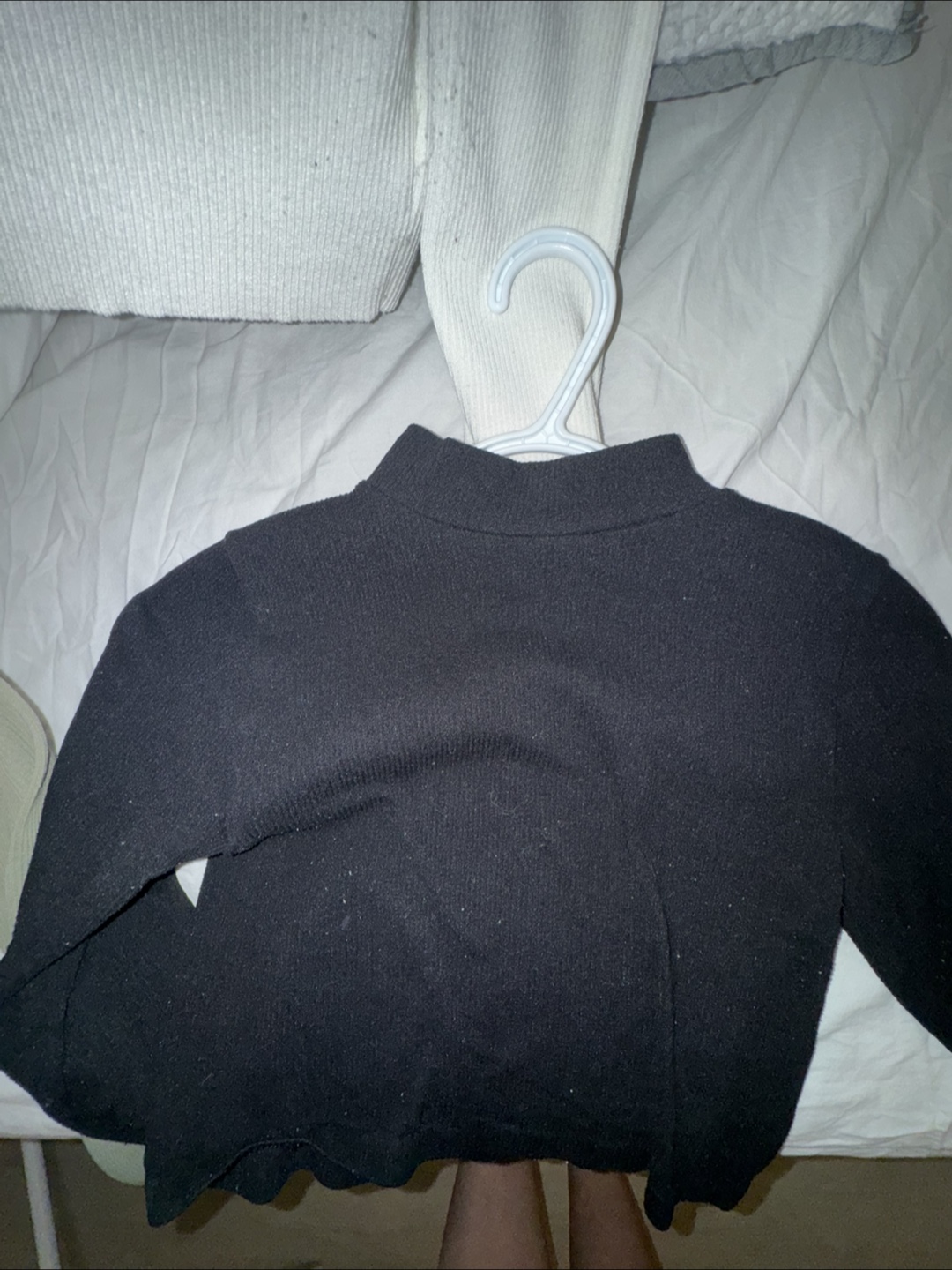 Three ribbed mock neck long sleeve tops - photo 3