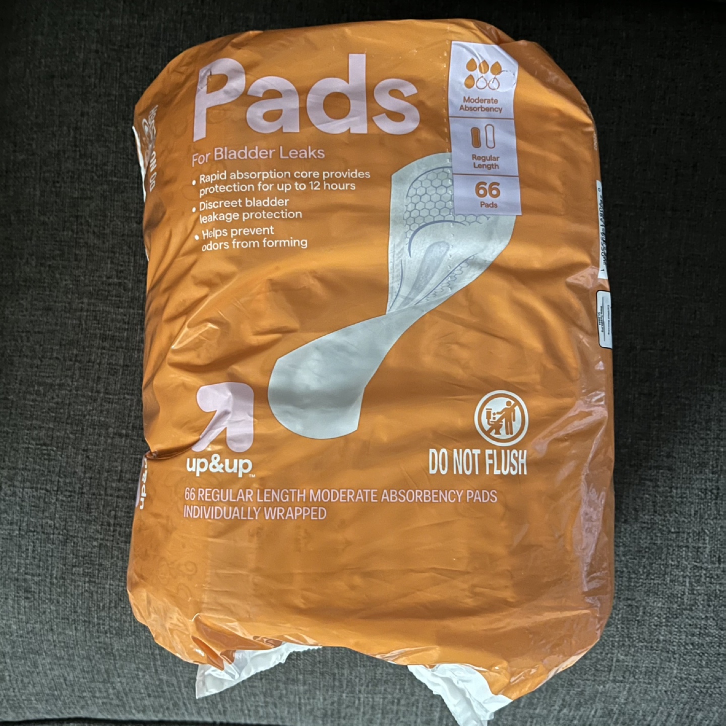 💚Up & Up Bladder Pads 66 Count