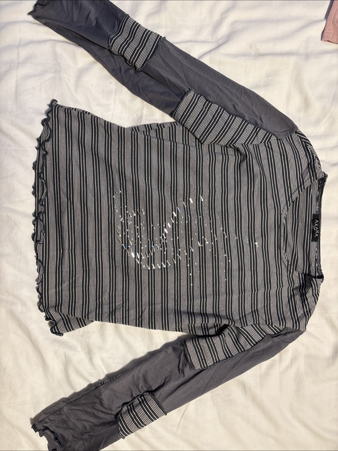 Striped Long Sleeve Top