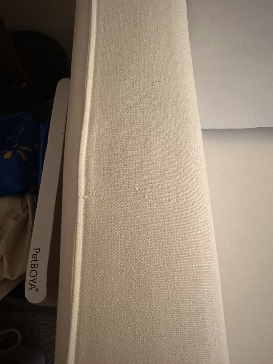 IKEA Karlstad Sofa w/ White Slipcover - photo 3
