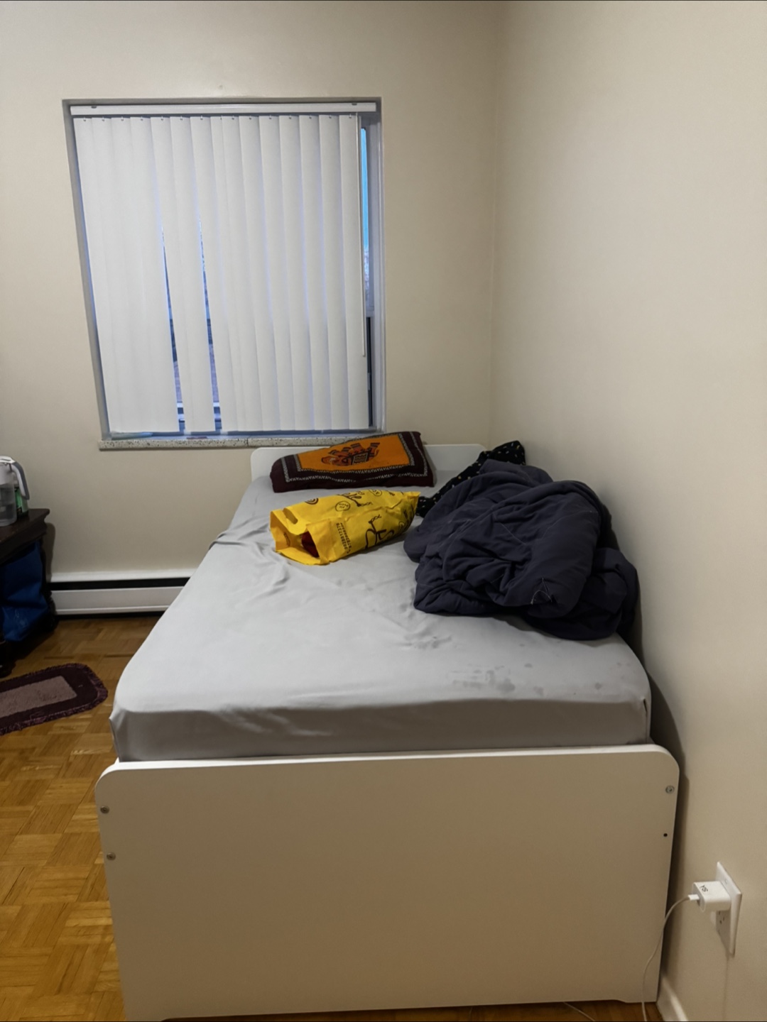 White Single Bed Frame