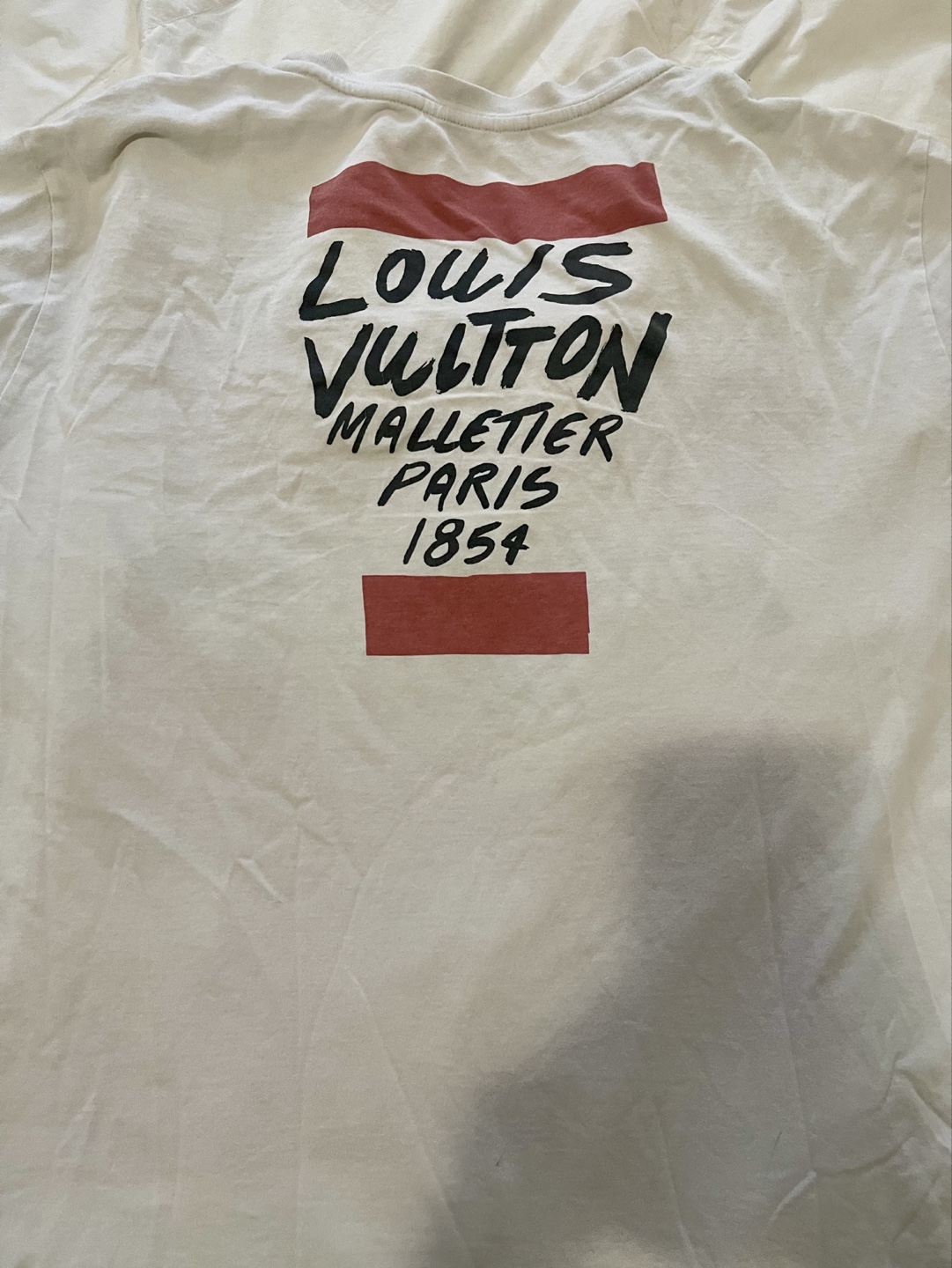Authentic Louis Vuitton Paris Graphic Tee Shirt - photo 2